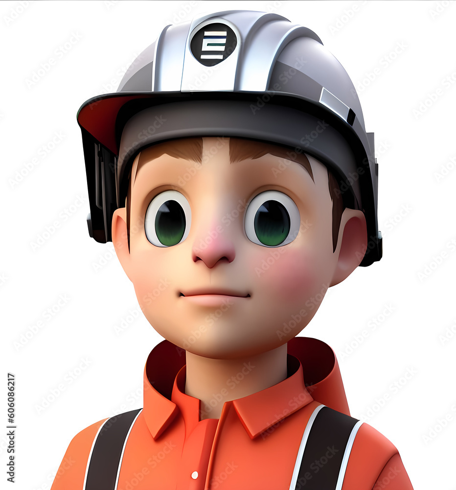 3D Avatar Cartoon High Quality on Transparent Background by generative AI 3D Avatar Cartoon High Quality on Transparent Background by generative AI