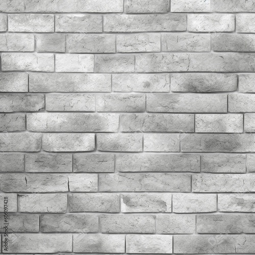 Simple gray brick texture background