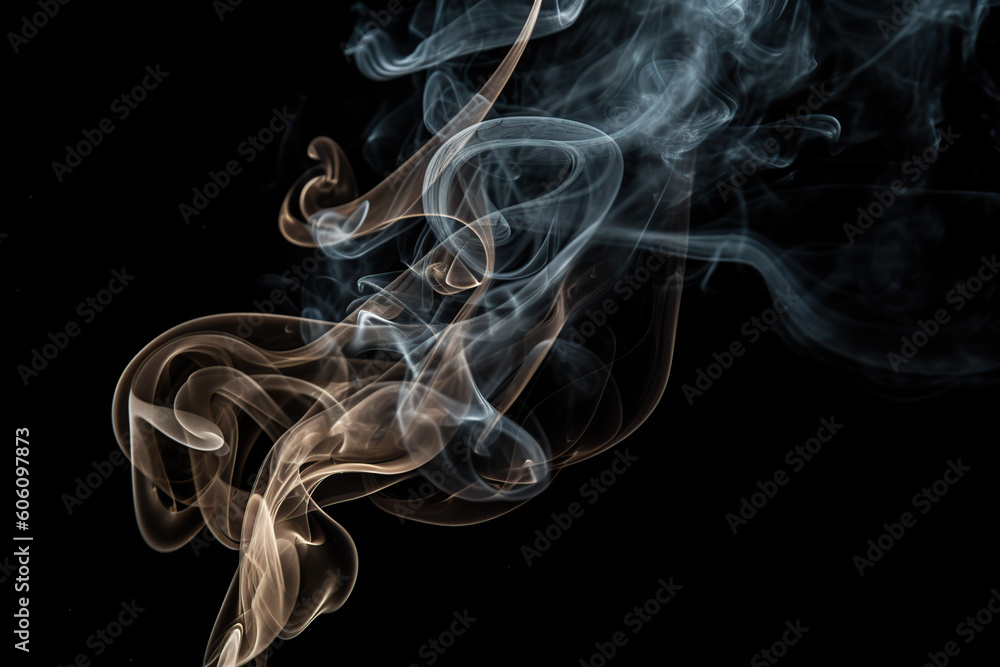 Nubosidad blanca, fondo de niebla. Fondo abstracto con manchas de humo blanco de incienso sobre fondo negro. Nubosidad blanca, fondo de niebla. Fondo abstracto con manchas de humo blanco de incienso sobre fondo negro.