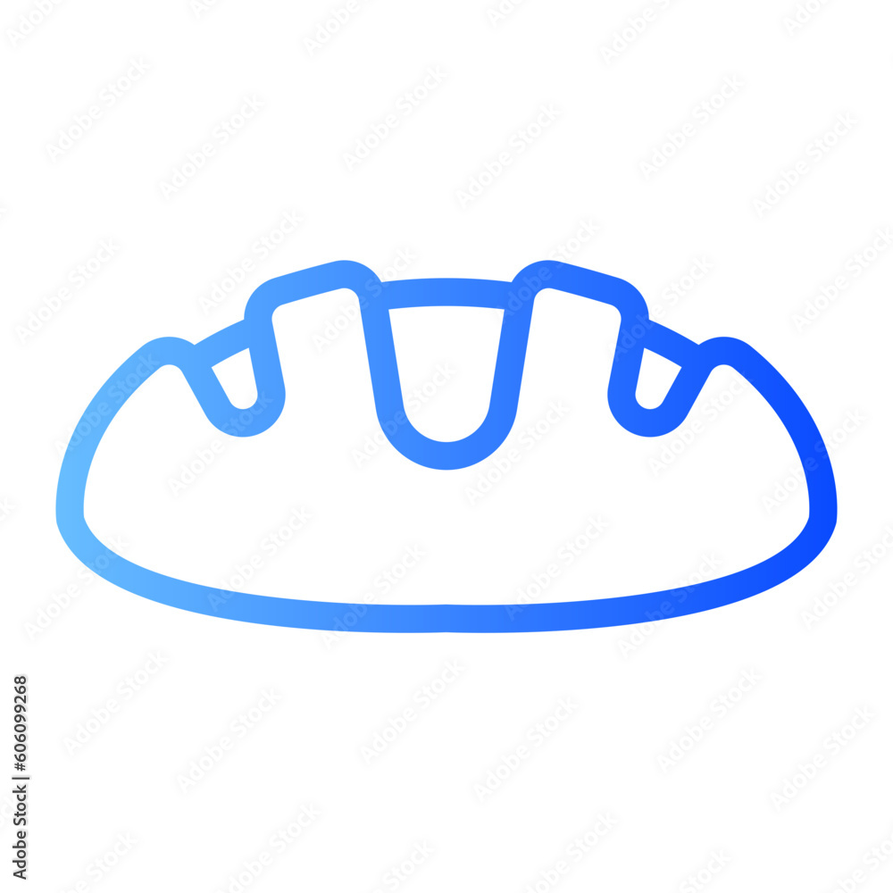 bread gradient icon