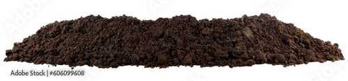 Soil Banner side view - Transparent PNG Background photo