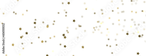 Plummeting Christmas Sparkles  Captivating 3D Illustration of Descending Holiday Star Glitters