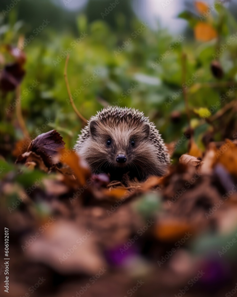 Hedgehog in the forest Hedgehog in the forest