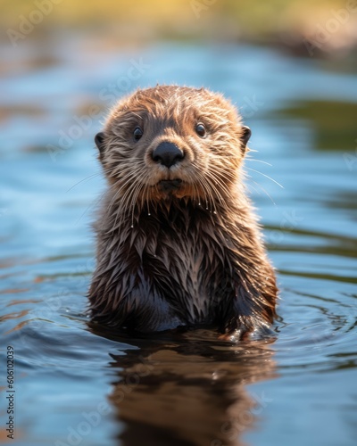 Cute Sea Otter photo picture © mia.n_official