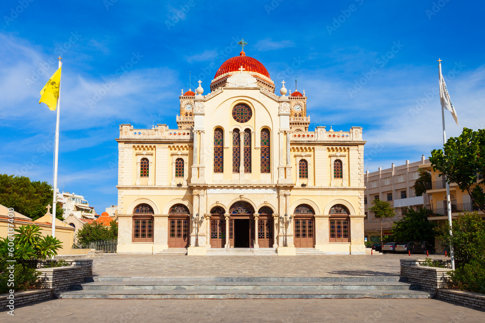 Agios Minas Cathedral in Heraklion, Greece