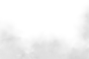 floating white fog effect PNG