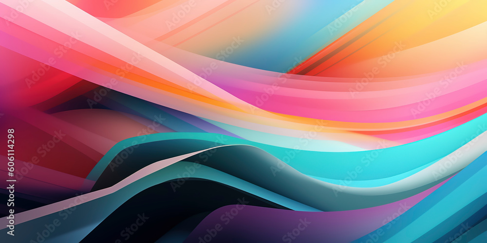 Soothing Pastel Hues in Abstract Wallpaper: Calm and Serene. Generated AI Soothing Pastel Hues in Abstract Wallpaper: Calm and Serene. Generated AI