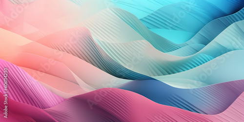 Pastel Dreamscapes: Captivating Abstract Wallpaper for a Delicate Touch. Generated AI