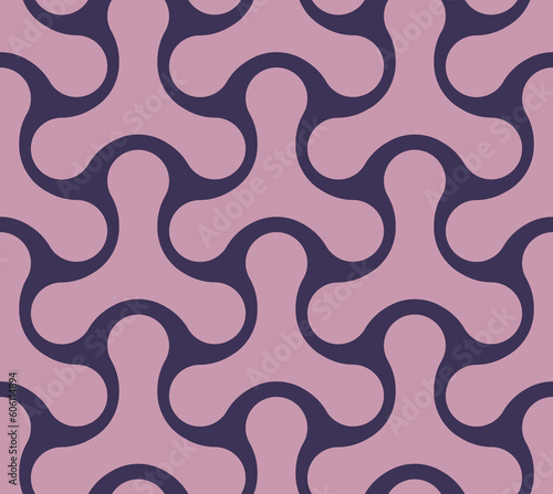 Abstract repeating seamless geometric pattern