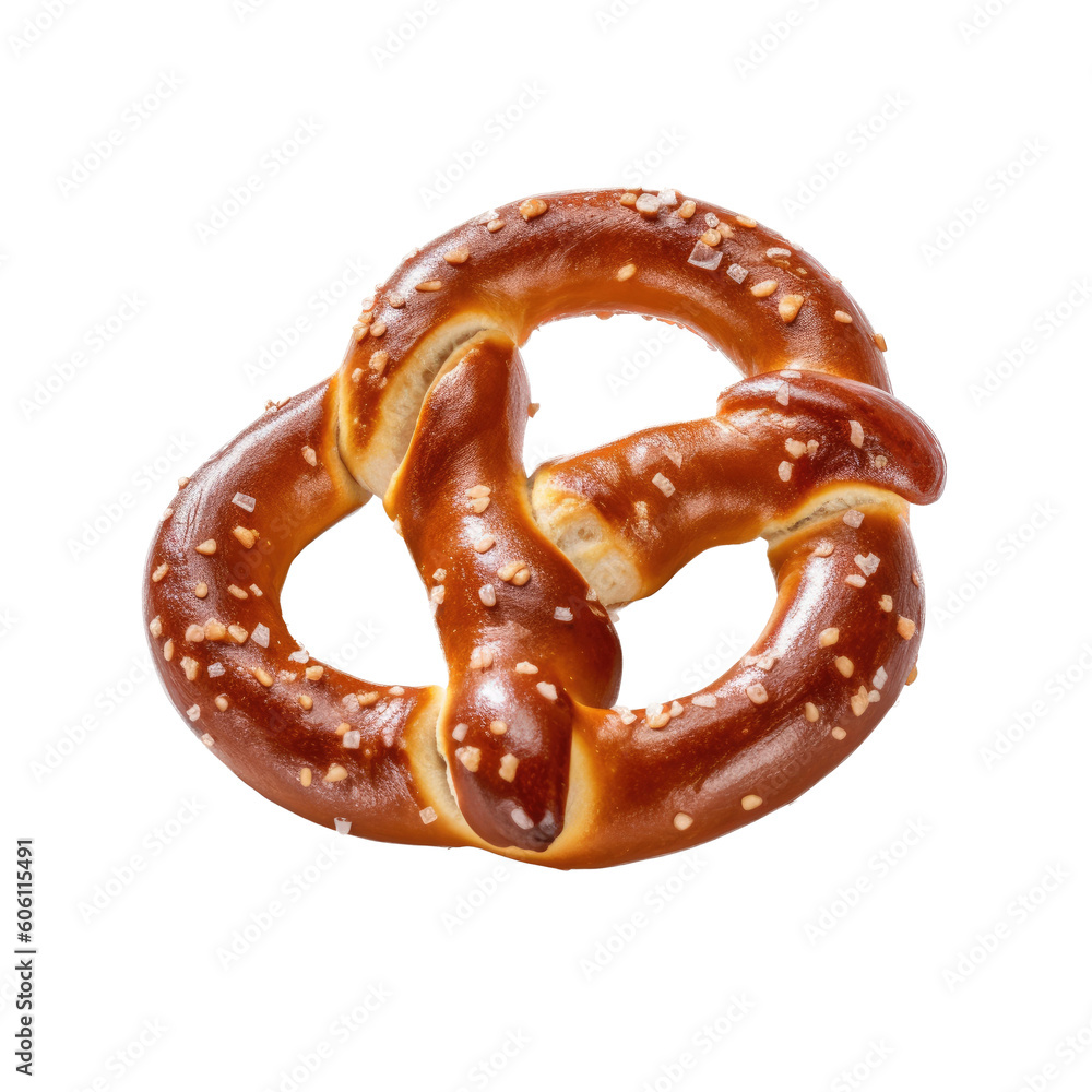 a fresh Baked Pretzel, lightly salted, warm and soft, cooked to perfection, browned, food-themed, photorealistic illustrations on a transparent background cutout in PNG. Generative AI a fresh Baked Pretzel, lightly salted, warm and soft, cooked to perfection, browned, food-themed, photorealistic illustrations on a transparent background cutout in PNG. Generative AI