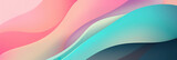 Gentle Pastel Waves: Abstract Wallpaper for a Calming Atmosphere. Generated AI