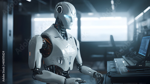 Intelligent Connections: Humanoid Robot Embracing the Future, Generative AI