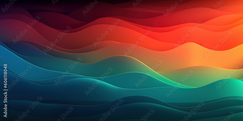 Beach Holiday Bliss: Ultra Smooth Gradient in Coastal Colors. Generated AI Beach Holiday Bliss: Ultra Smooth Gradient in Coastal Colors. Generated AI