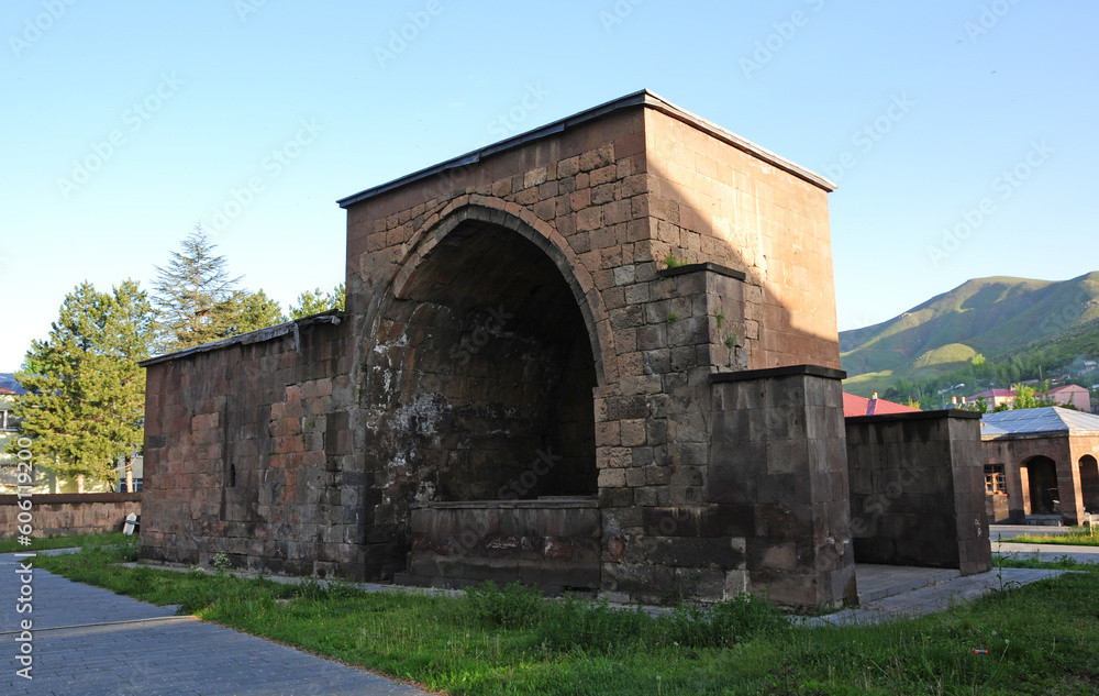 Ihlasiye Madrasa and Tombs in Bitlis, Turkey, were built in the 15th century.