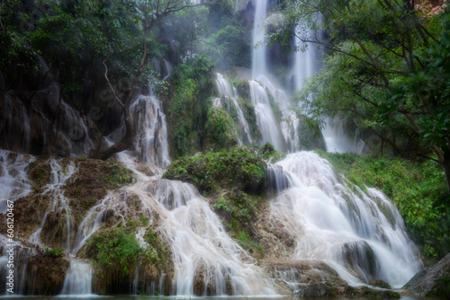 Fototapeta Naklejka Na Ścianę i Meble -  Erawan Waterfall Kanchanaburi Thailand