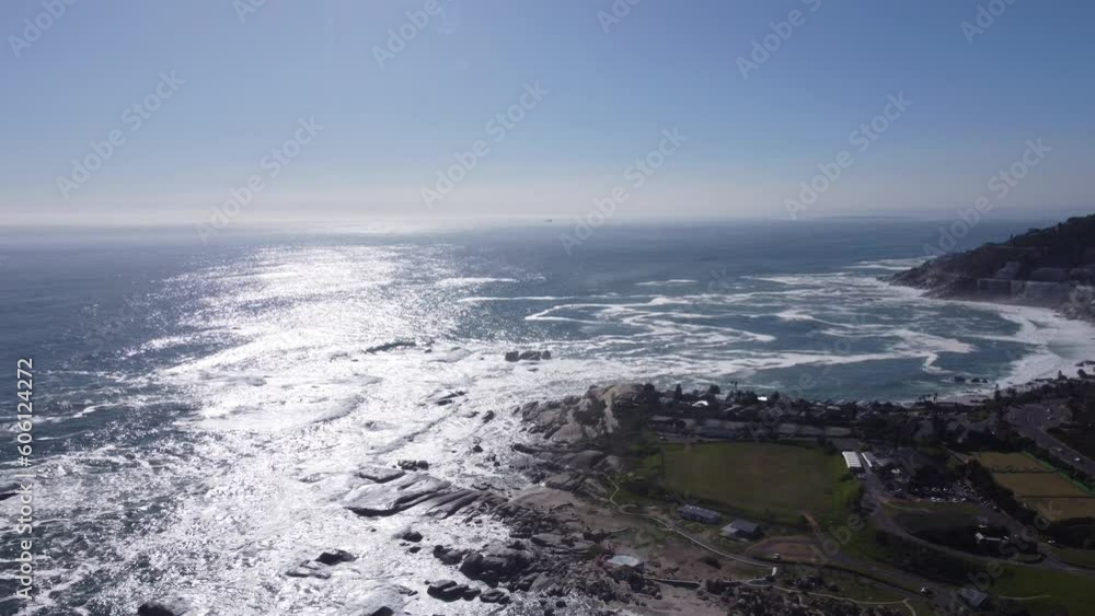 Cap Town, South Africa - Nature around Waterfront 2 - shot taken with drone Cap Town, South Africa - Nature around Waterfront 2 - shot taken with drone