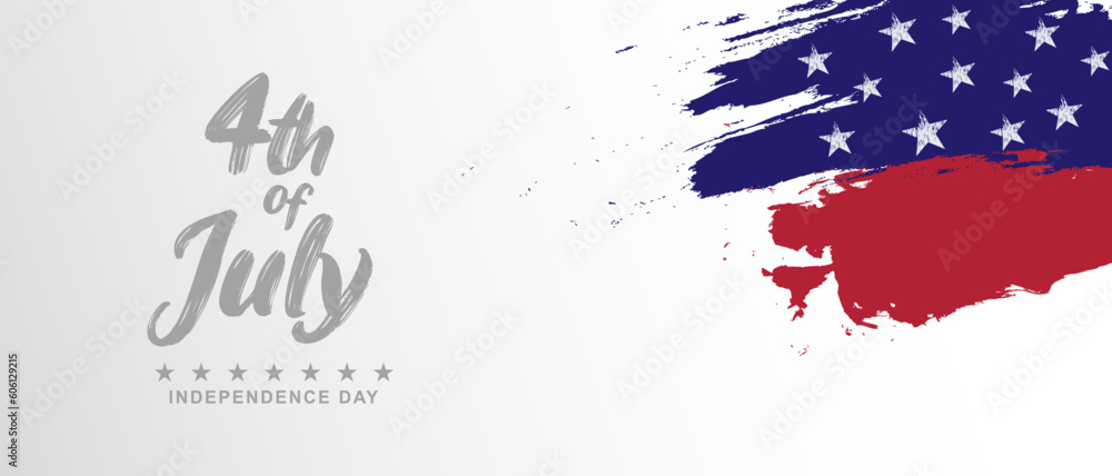 4th of July. United States Independence day design. USA country American federal patriotic holiday designs for greeting cards or banners. 4th of July. United States Independence day design. USA country American federal patriotic holiday designs for greeting cards or banners.