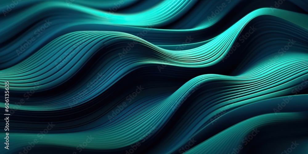 Abstract monochrome flowing background, generative ai Abstract monochrome flowing background, generative ai