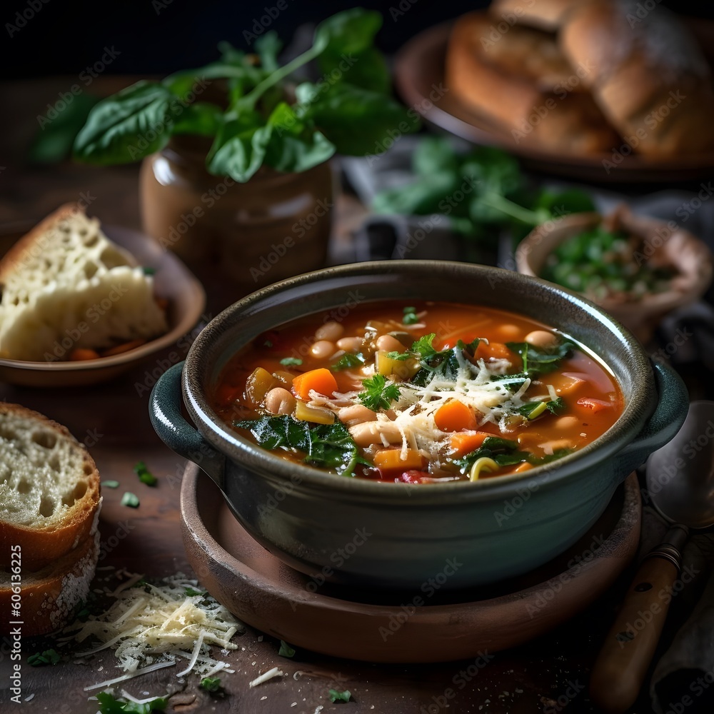 Italian Minestrone Soup - A Vibrant and Hearty Meal Italian Minestrone Soup - A Vibrant and Hearty Meal