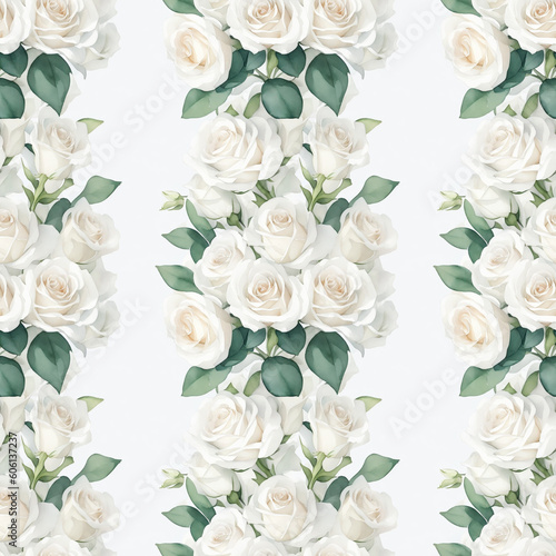 pattern with roses