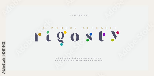 Elegant awesome alphabet letters font and number