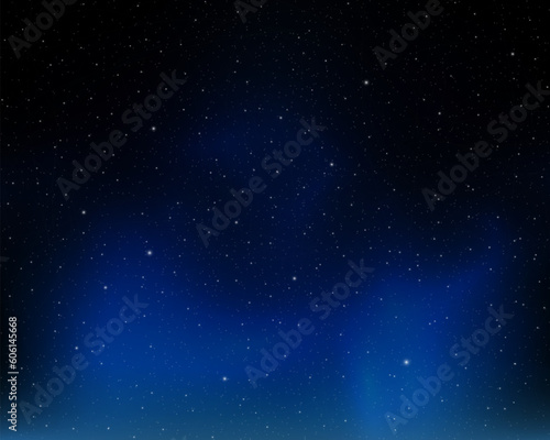 Milky way galaxy with stars and space dust in the universe.