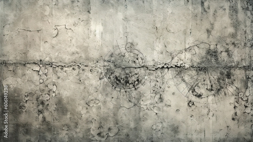 old and grunge wall texture - generative AI, AI generated © chris3d