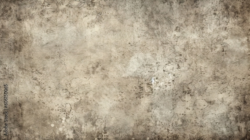 old and grunge wall texture - generative AI  AI generated