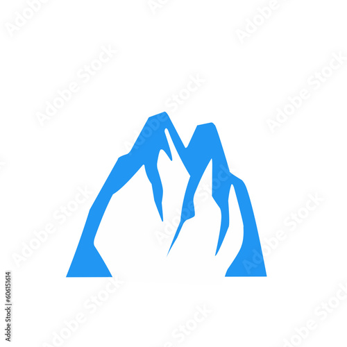 mountain vector silhouette