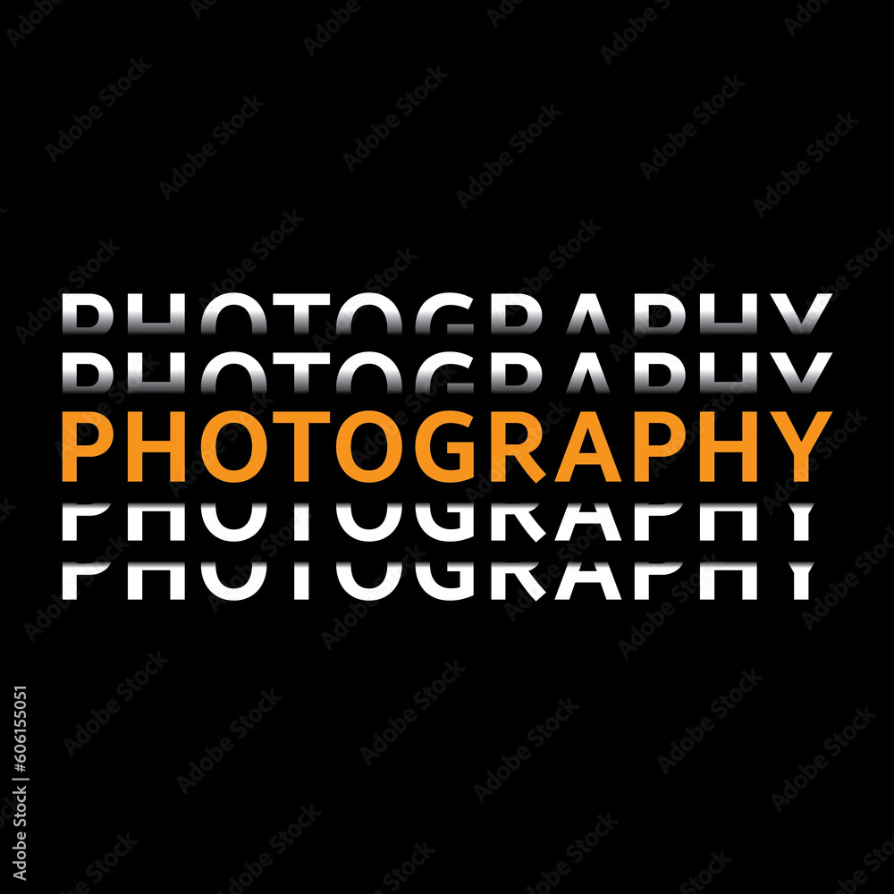 Photography Illustration Typography letter for article image