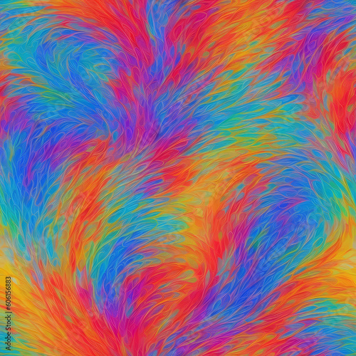 Colorful Abstract Tile