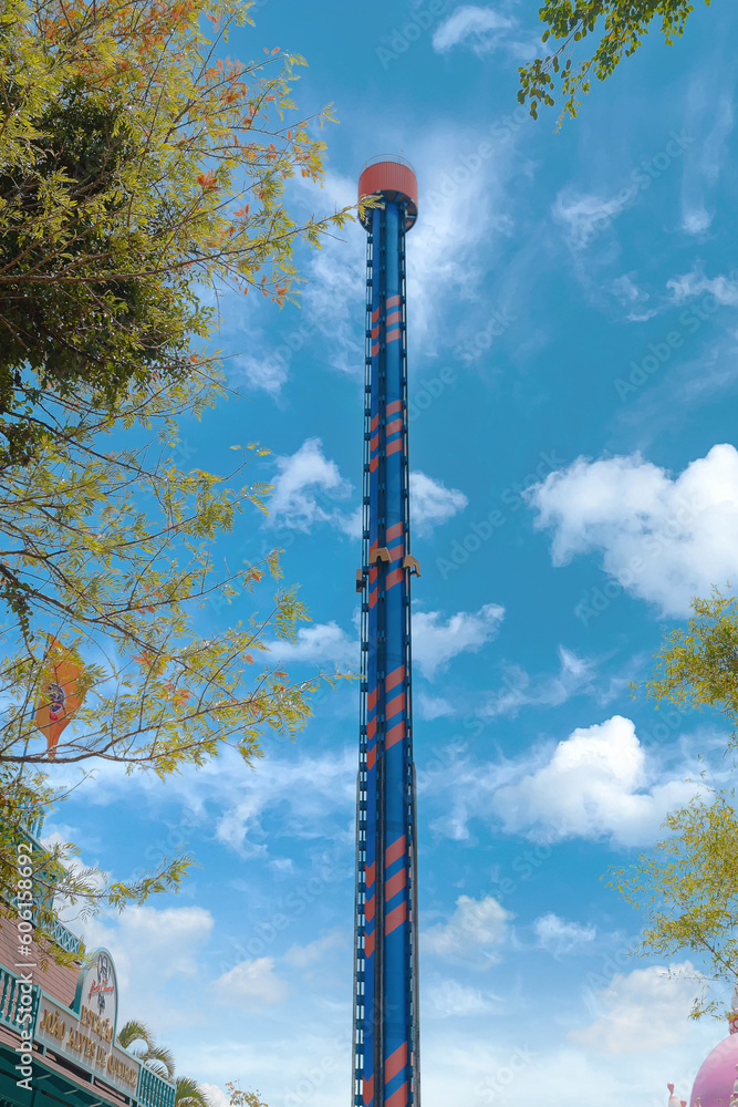 Big Tower Beto Carrero World Santa Stock Photo 1485060419