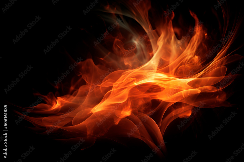 Fototapeta premium abstract fire