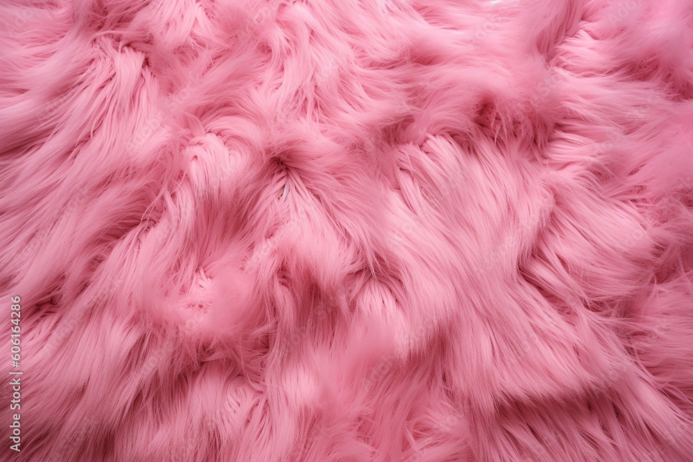 pink Fur background Generative AI pink Fur background Generative AI