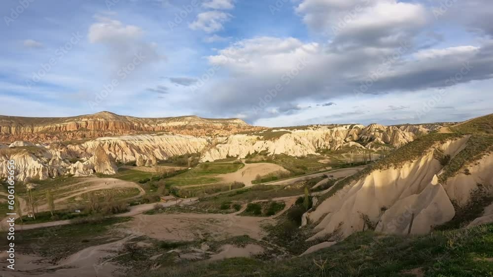 Typical landscape in Cappadocia, Turkey. Typical landscape in Cappadocia, Turkey.