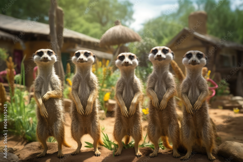 Obraz premium Curious Critters