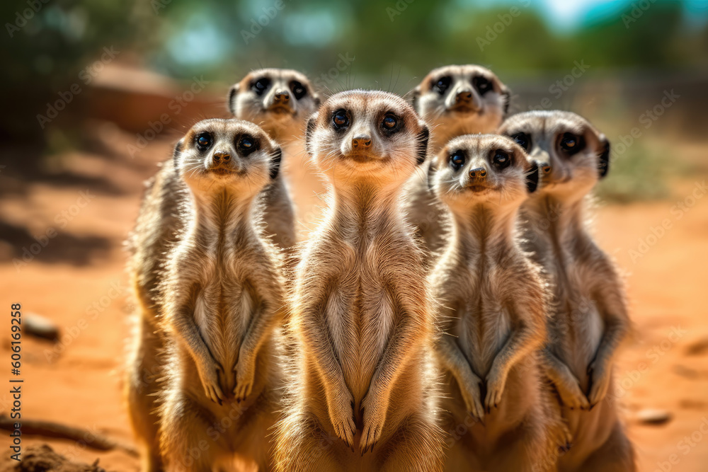 Fototapeta premium Curious Critters