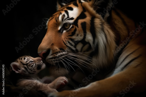 Protective Tiger Mother © mindscapephotos