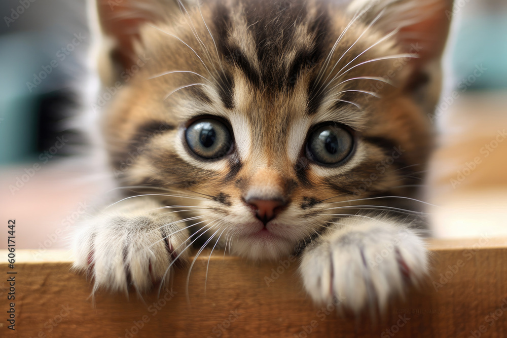 Obraz premium Adorable Kitten