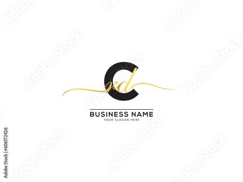 Signature Letters Crd rcd Luxury Logo Concept For You