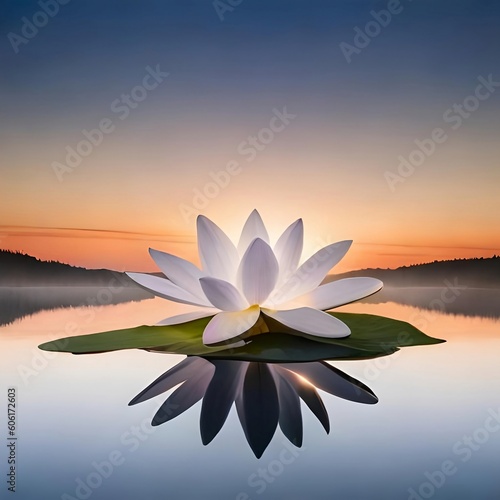 lotus flower in the lake