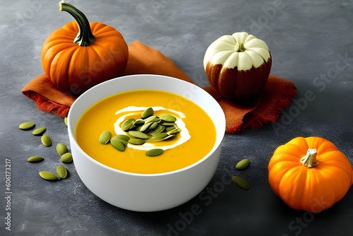 pumpkin soup with pumpkin