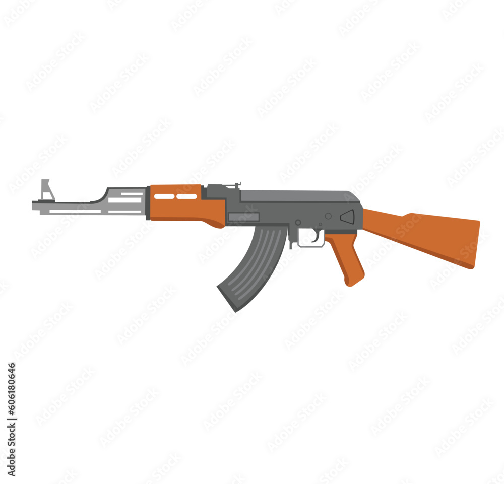 Ak47 Vector Art Illustration Assault Rifle Design Stock Vector Adobe Stock Ak47 Vector Art Illustration Assault Rifle Design Stock Vector Adobe Stock