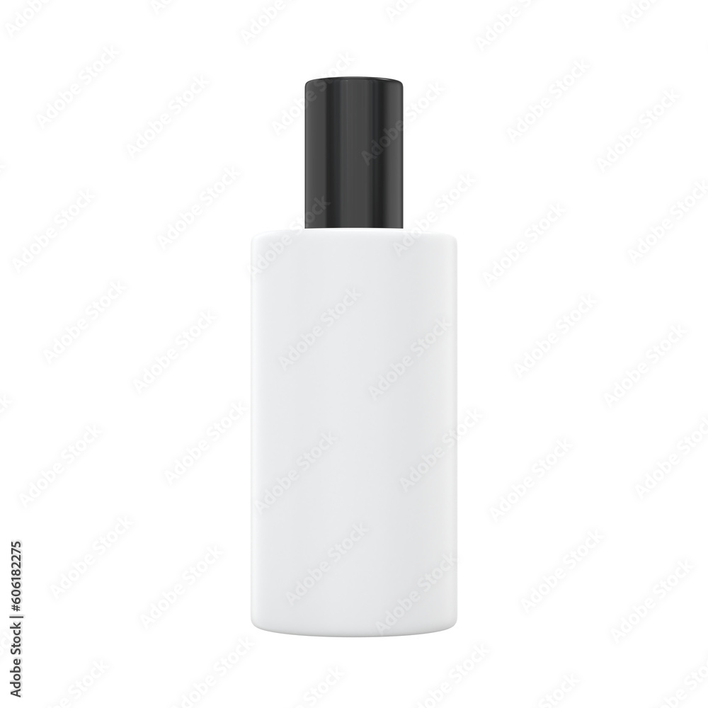 Bottle of perfume 3D render for mockup Bottle of perfume 3D render for mockup