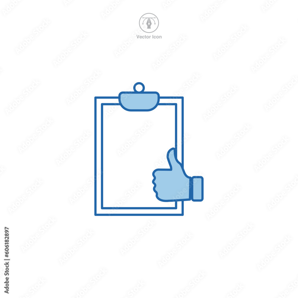 Clipboard icon symbol template for graphic and web design collection logo vector illustration Clipboard icon symbol template for graphic and web design collection logo vector illustration