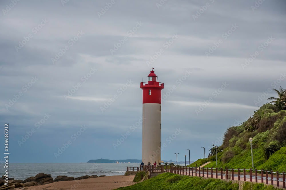 Umhlanga lighthouse seascape in Durban Kwazulu Natal