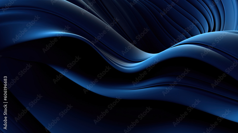 Abstract blue 3D background Abstract blue 3D background