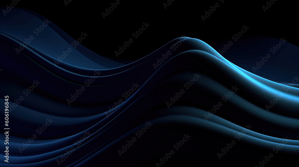 Abstract blue 3D background Abstract blue 3D background