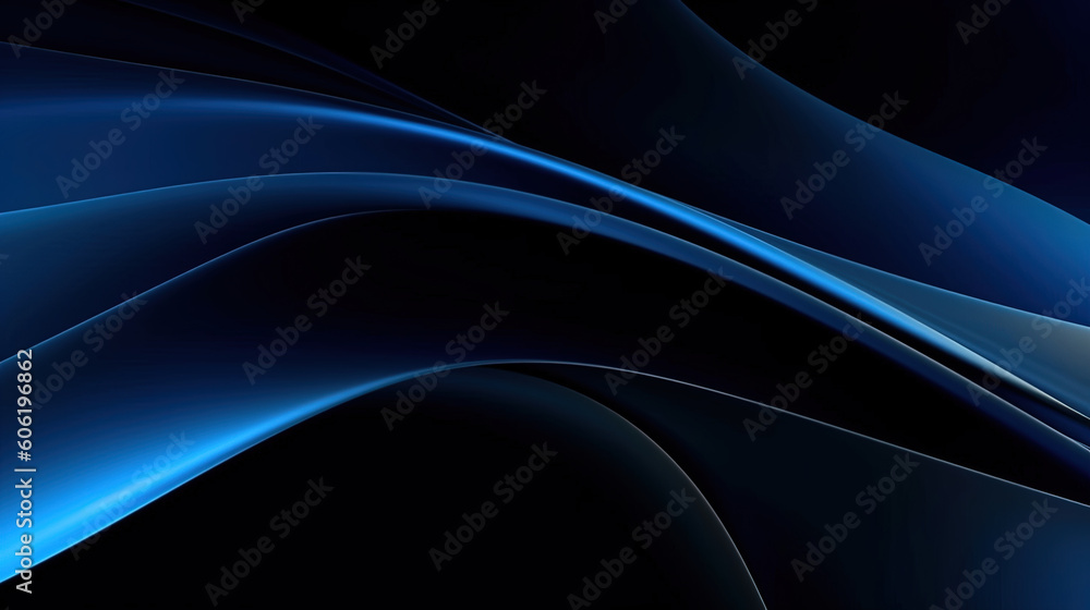 Abstract blue 3D background Abstract blue 3D background