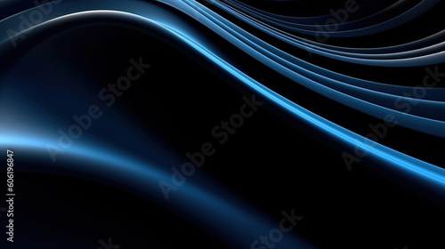 Abstract blue 3D background